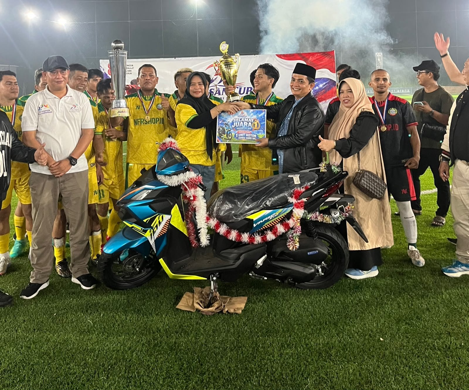Ditutup Resmi Wakil Walikota Pontianak Tanjung Hulu Juara Bahasan Cup Seri II 2026